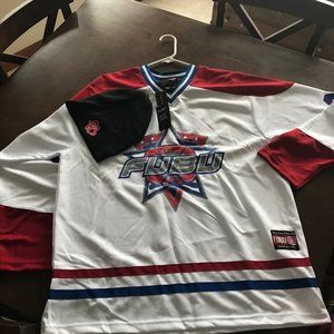 COPY - Vintage FUBU 05 Hockey Jersey with Beanie Toque!